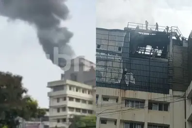 Massive fire erupts at private hospital in Kozhikode; no casualties, blaze doused | VIDEO