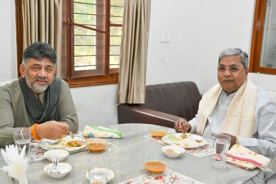 dks-siddaramaiah-breakfast