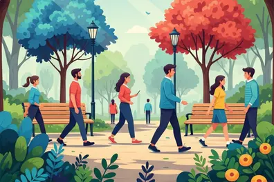 Discover the colour walk: The simple trend that boosts mood and reduces stress