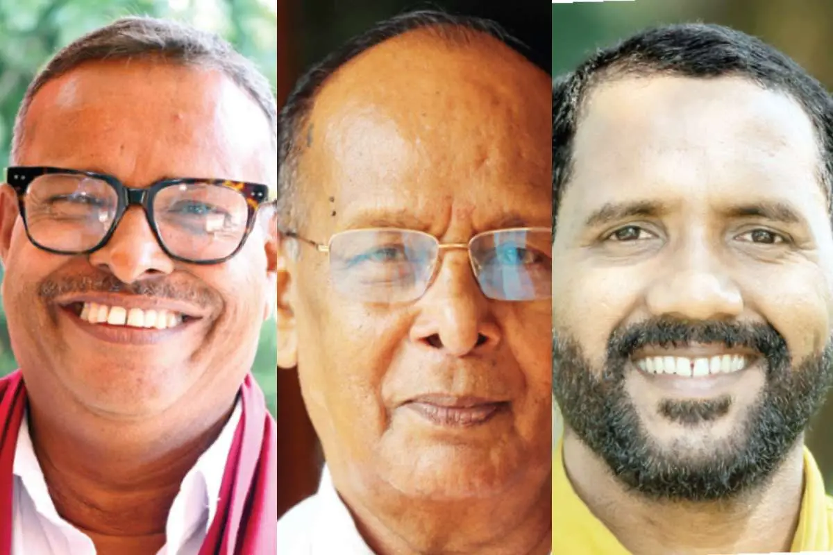കെ. കുഞ്ഞിക്കൃഷ്ണൻ, കരിമ്പിൽ കൃഷ്ണൻ, എം. ബിനു