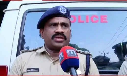 DySP A Umesh | Photo: Screengrab, Mathrubhumi News