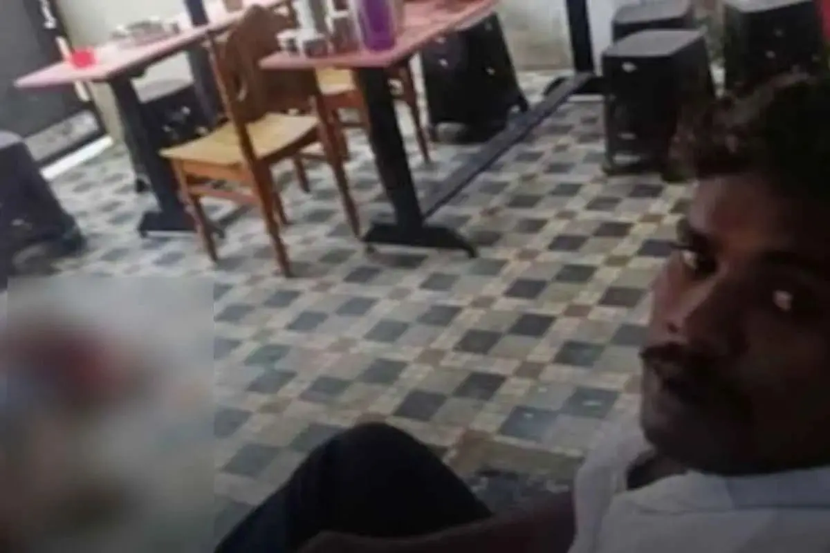 The 'selfie' posted by the accused | Photo: X/ Sapna Madan