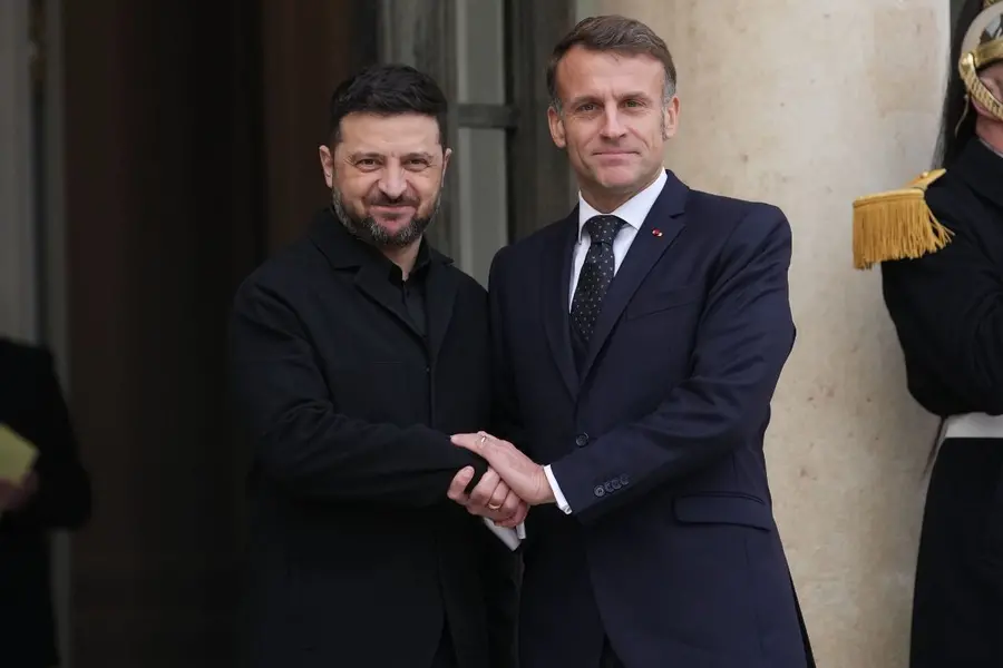 Macron says ongoing talks seeking peace in Ukraine could be a 'turning point'