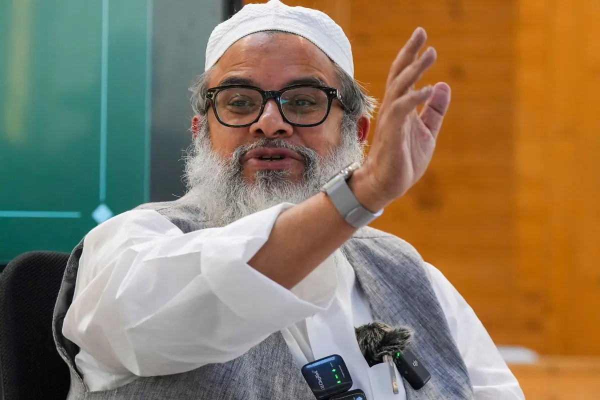 Jamiat Ulema-e-Hind President Maulana Mahmood Madani. (PTI Photo/Shahbaz Khan)