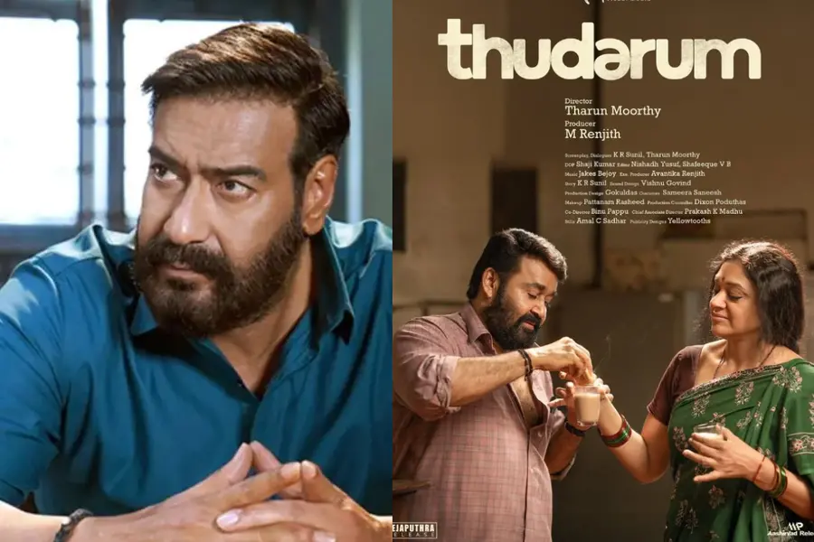 Ajay Devgn, Thudarum movie poster