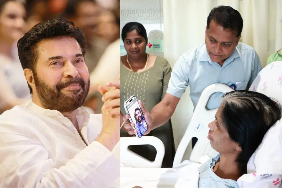 Mammootty and Sandhya