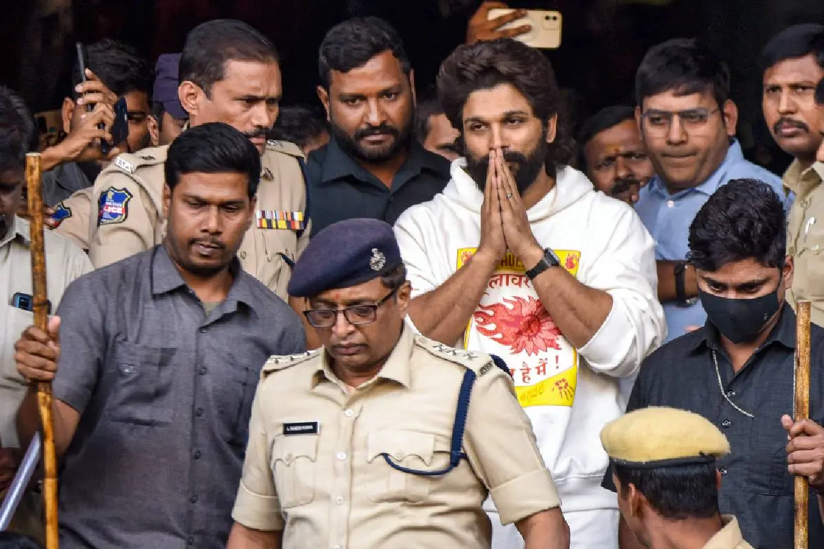 അല്ലു അര്ജുൻ.|Photo: PTI