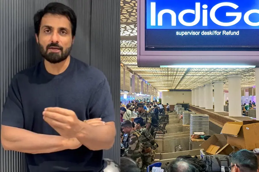 ‘Remember the faces trying to fix it’: Sonu Sood defends IndiGo ground staff during flight chaos