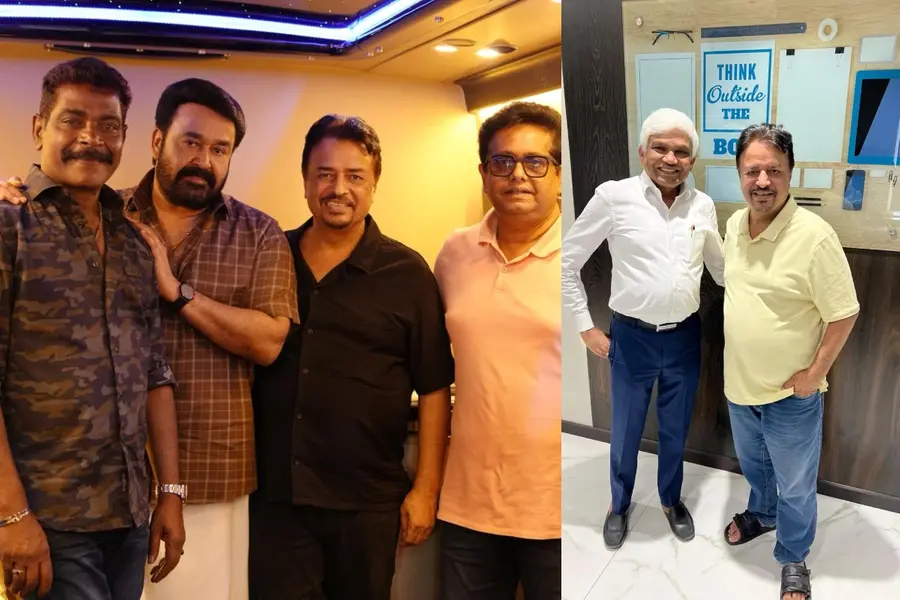 Abhishek Pathak Jayantilal Gada Kumar Mangat Pathak Mohanlal Antony Perumbavoor Jeethu Joseph