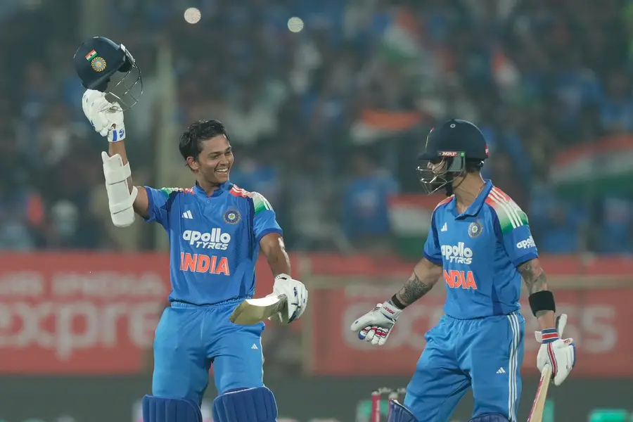 India romps home in Visakhapatnam ODI powered by Yashasvi Jaiswal’s maiden ton with support from Rohit and Virat