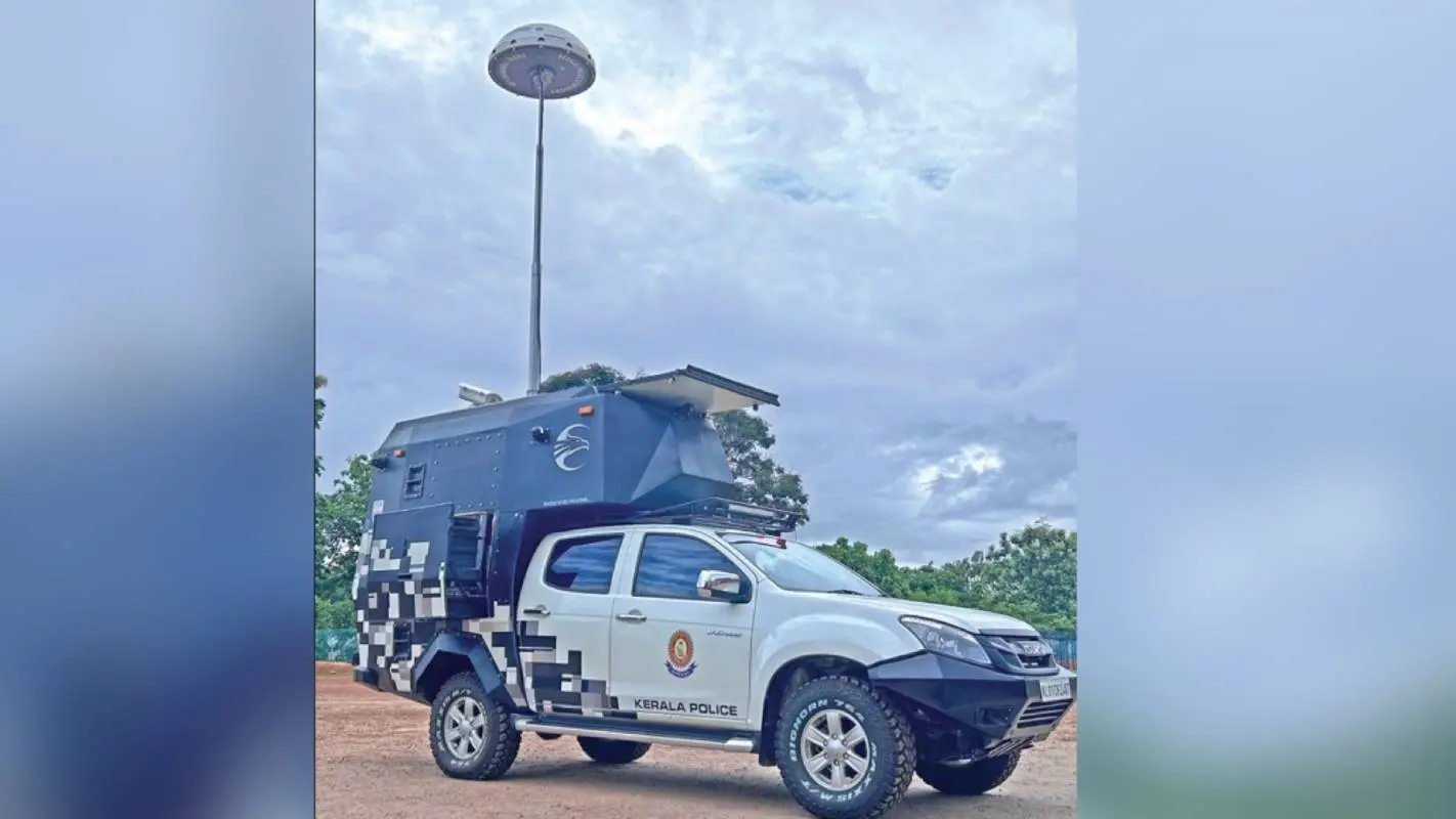 പോലീസിലെ ഡ്രോൺ ഫൊറൻസിക് വിഭാഗം വികസിപ്പിച്ച 'ഈഗിൾ ഐ' എന്ന അത്യന്താധുനിക സംവിധാനം