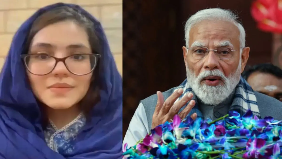 നികിത | Screengrab : X Video , പ്രധാനമന്ത്രി നരേന്ദ്ര മോദി | Photo : ANI