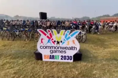 Varanasi streets come alive as hundreds join ‘Sundays on Cycle’ to promote fitness