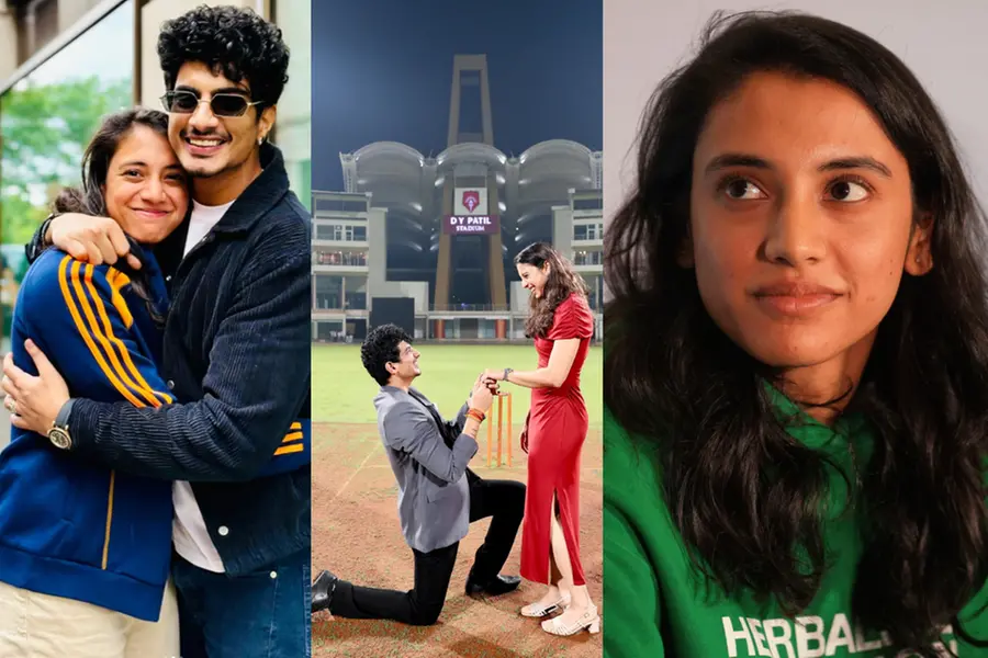 Timeline of the Smriti Mandhana and Palash Muchhal wedding controversy, including social media posts and media reports