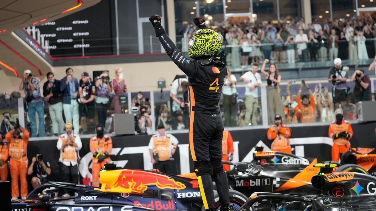 Lando Norris secures maiden F1 championship after third-place finish in Abu Dhabi