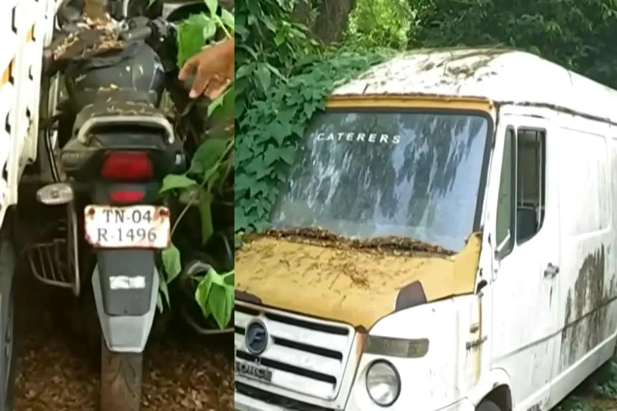 The vehicles used by Pular Suni and his gang