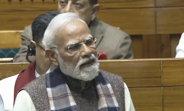 Prime Minster Narendra Modi | Photo: Video screengrab/ Sansad TV
