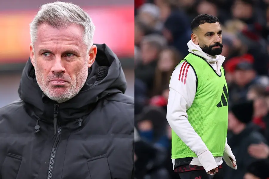 Jamie Carragher slams Mohamed Salah