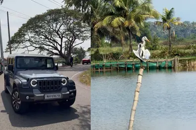Anand Mahindra drives Thar to Kerala’s Kadamakudy, ticks village off bucketlist | VIDEO