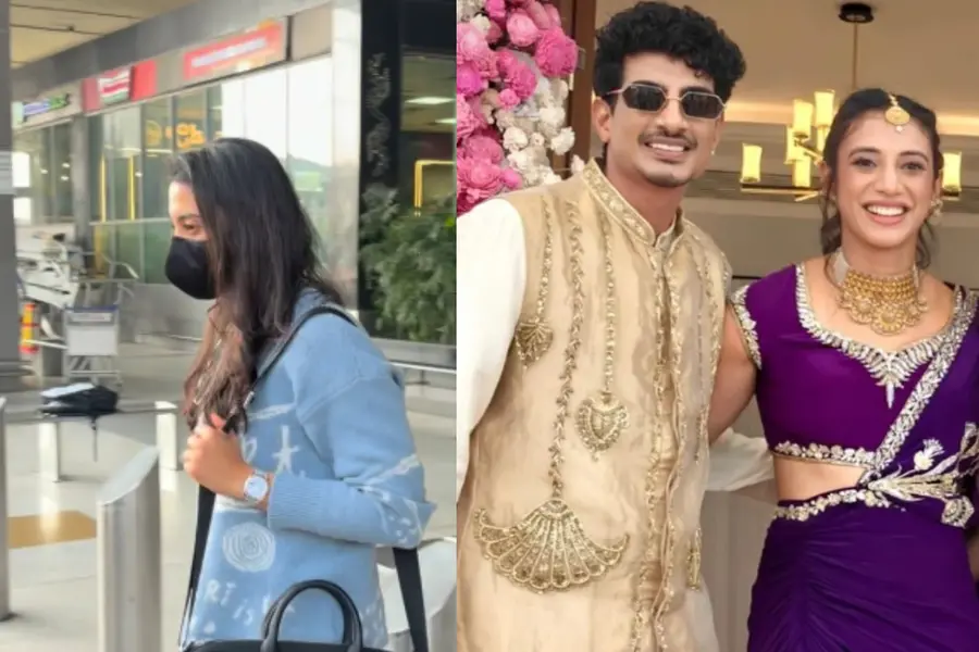 Smriti Mandhana spotted at the airport
