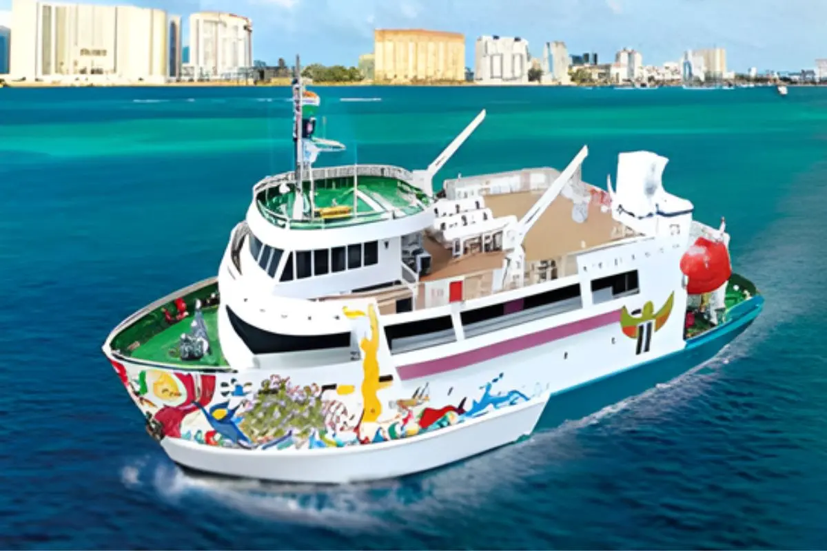 The Nefertiti cruise ship is all set for the sea voyage under KSRTC's budget tourism programme