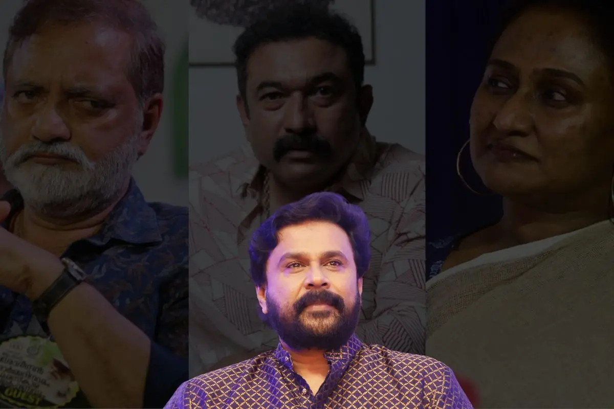 ജോയ് മാത്യു, ബാബുരാജ്, കുക്കു പരമേശ്വരൻ, ദിലീപ് | ഫോട്ടോ: മാതൃഭൂമി