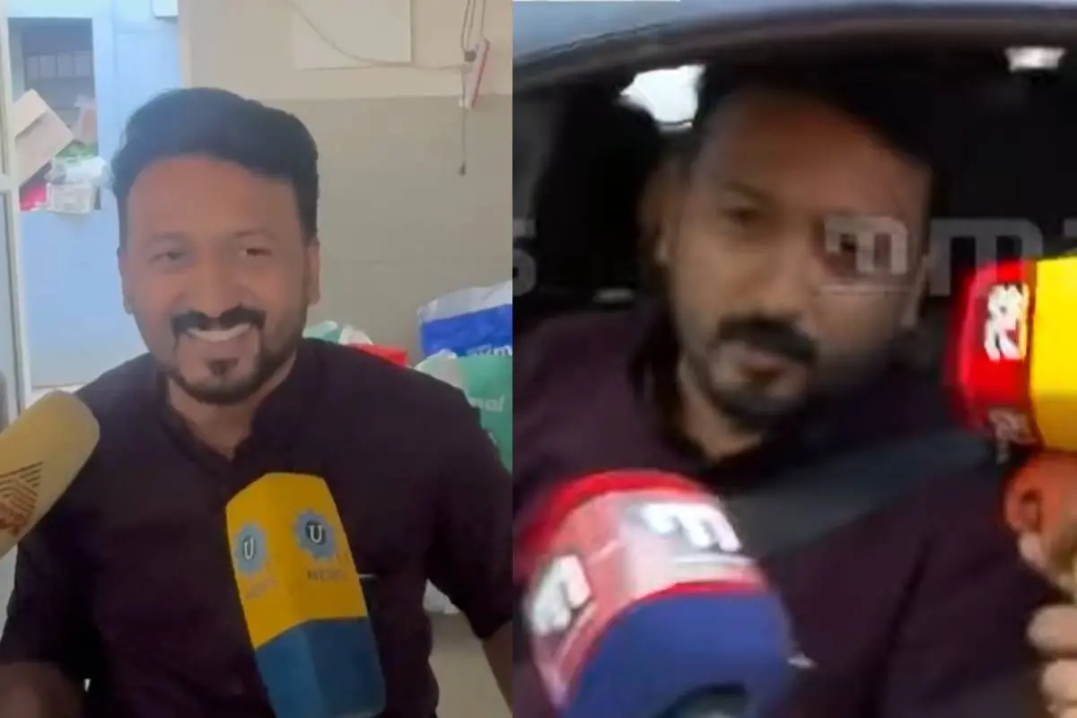രാഹുൽ മാങ്കൂട്ടത്തിൽ പാലക്കാട്ടെത്തിയപ്പോൾ