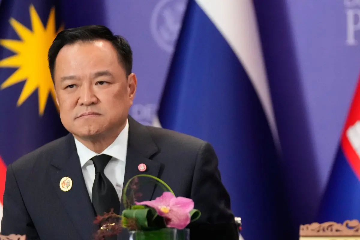 Thailand's Prime Minister Anutin Charnvirakul | File photo: AP