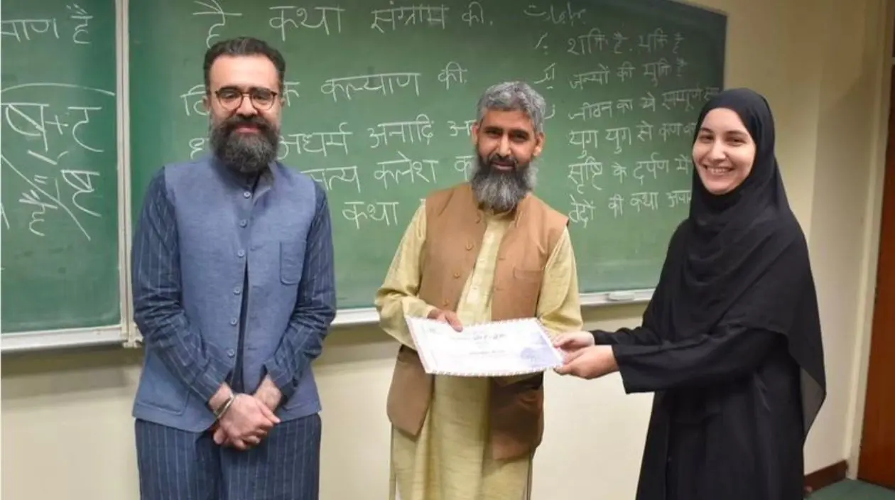 ഡോ. അലി ഉസ്മാൻ ഖാസ്മിയും ഡോ. ഷാഹിദ് റഷീദും | Photo : X / @IndianTechGuide