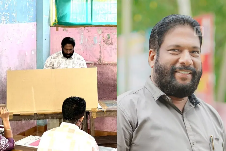 സിപിഎം ജില്ലാ സെക്രട്ടറിയുടെ പഞ്ചായത്തില് എൽഡിഎഫ് മൂന്നാമത്, വാര്ഡിലും ബിജെപി