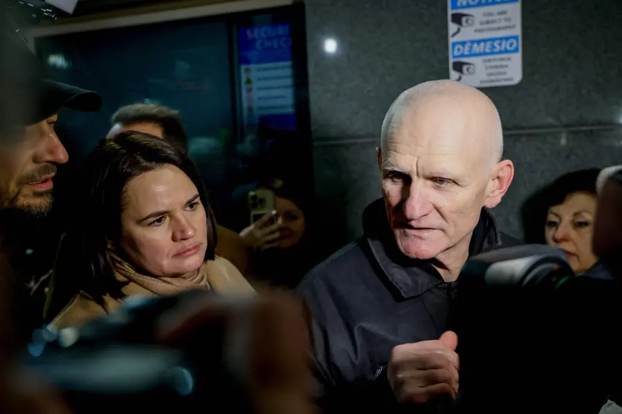 Belarus releases protest leader Kolesnikova, Bialiatski and 121 other political prisoners