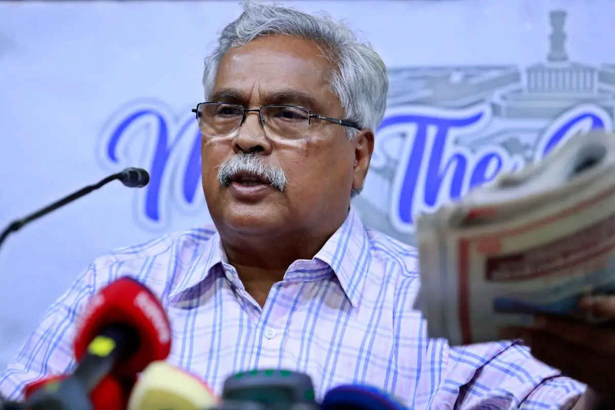 Binoy Viswam - CPI State Secretary. Photo: MBI