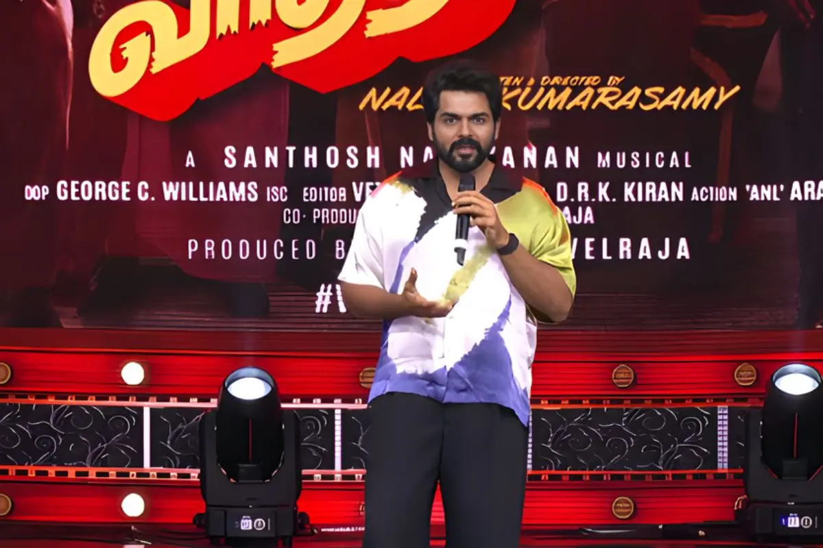 Karthi | Photo: Screengrab, Studio Green YouTube
