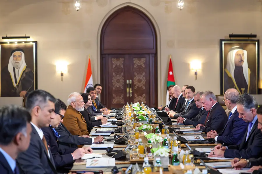 PM Modi, King Abdullah II review India–Jordan ties, discuss regional and global issues