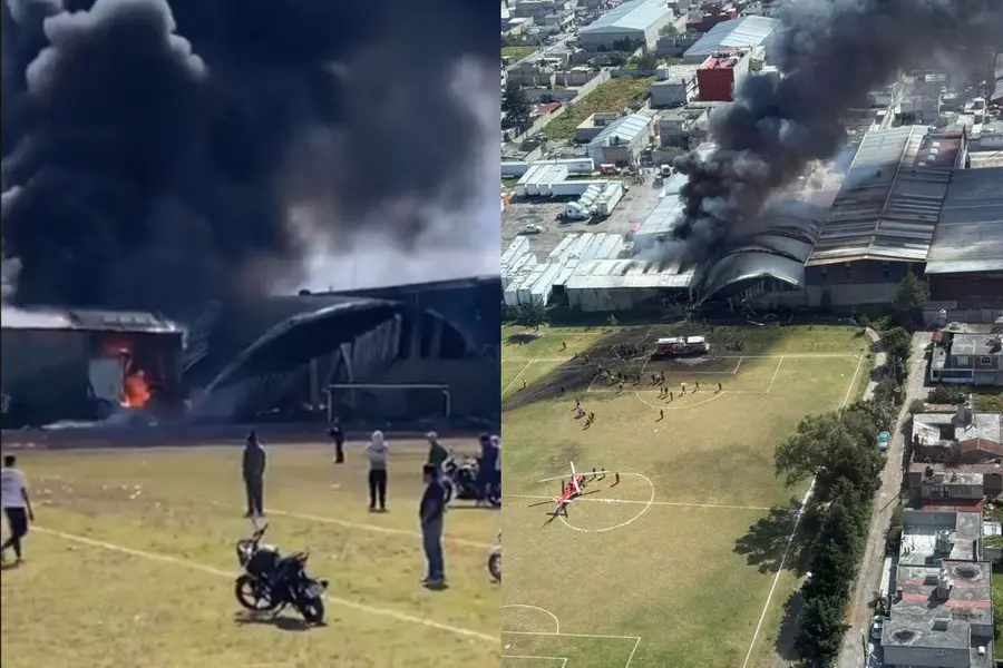 Fire erupts after private jet crashes near Toluca, Mexico: Seven confirmed dead | VIDEO
