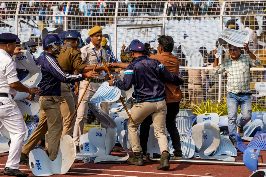 Kolkata Lionel Messi's GOAT India Tour