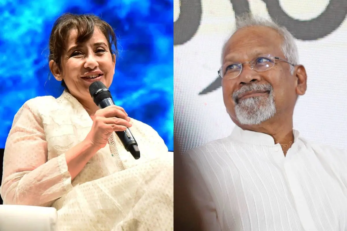 മനീഷ കൊയ്രാള, മണിരത്നം | ഫോട്ടോ: എഎൻഐ, മാതൃഭൂമി