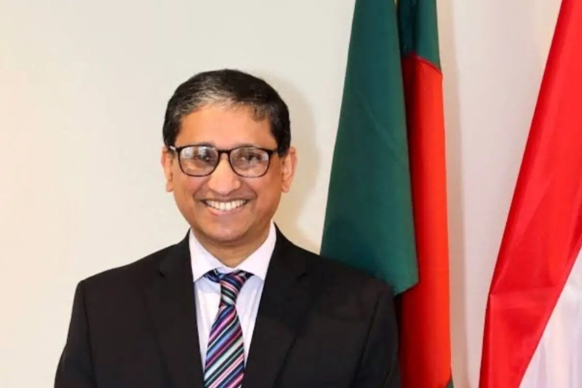 Bangladesh High Commissioner to India Muhammad Riaz Hamidullah. Photo: X