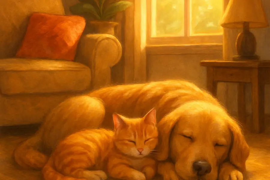 Cat and dog