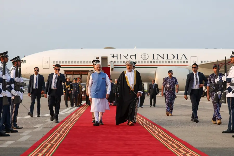 PM Modi arrives in Oman on final leg of three-nation visit