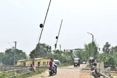 Northeast Frontier Railway enhances LC gate safety to reduce human intervention