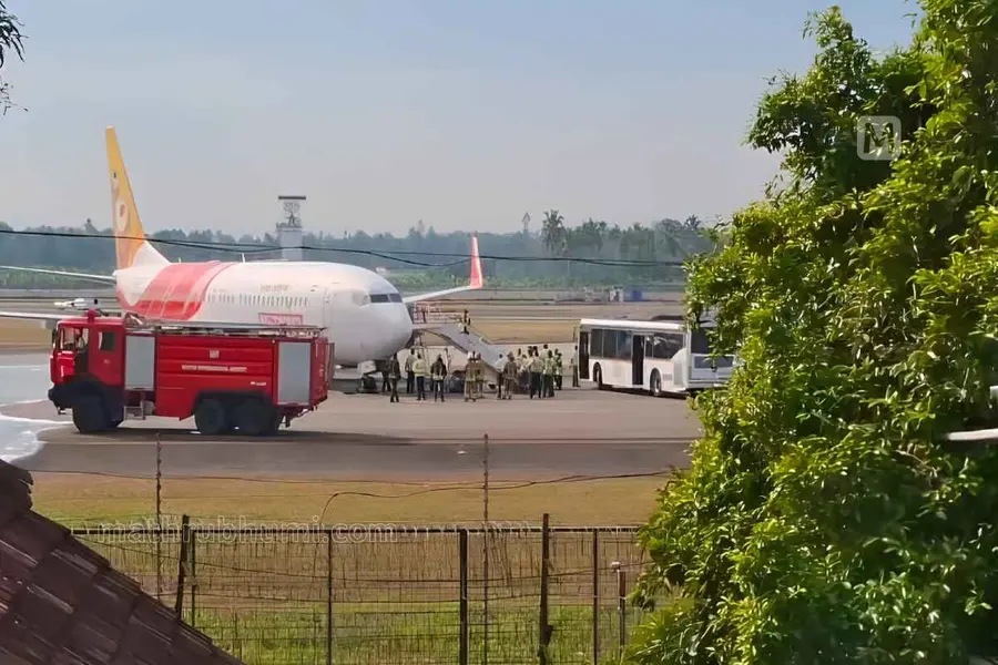 air india emergency landing kochi