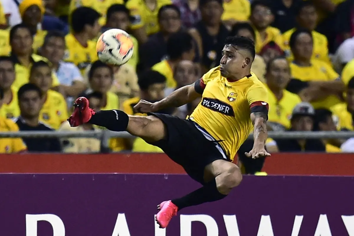 File Photo: Ecuador's Barcelona player Mario Pineida | AFP