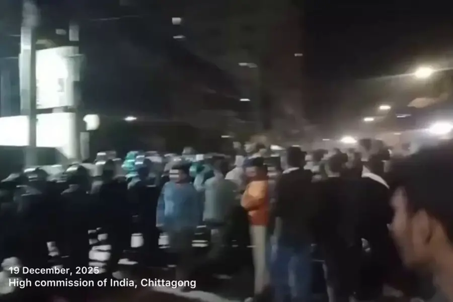 Video emerged on social media