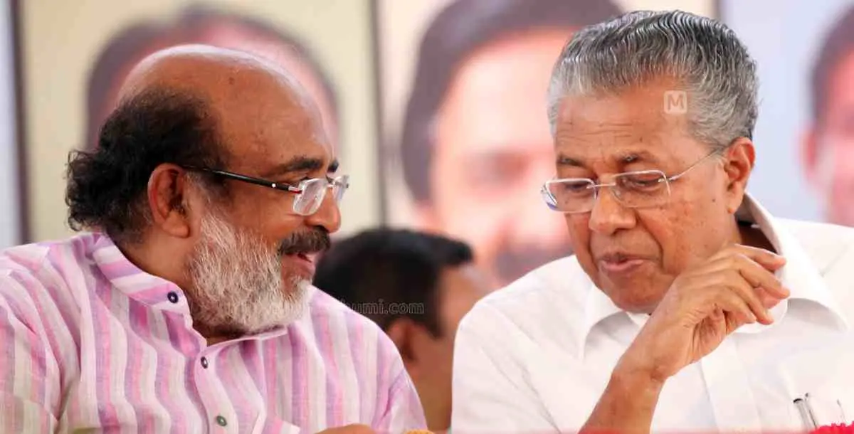 തോമസ് ഐസക്, മുഖ്യമന്ത്രി പിണറായി വിജയന് |ഫോട്ടോ:മാതൃഭൂമി