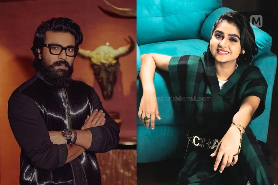 Ram Charan and Anaswara Rajan