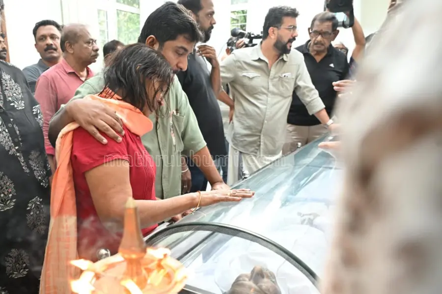 sreenivasan funeral