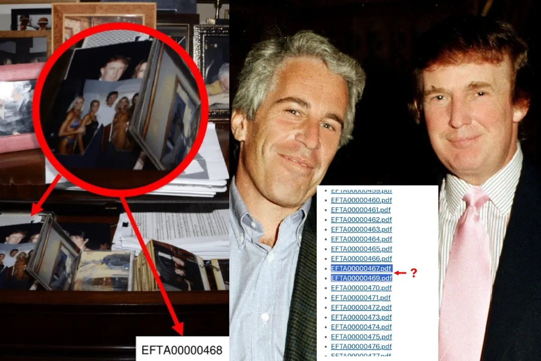What is the DOJ hiding? Trump-linked pH๏τo disappears from Epstein files