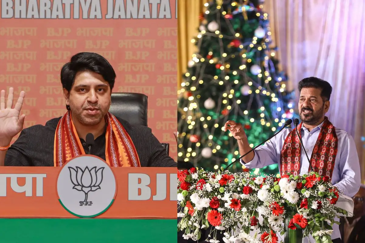 Shehzad Poonawalla, Revanth Reddy | File photo