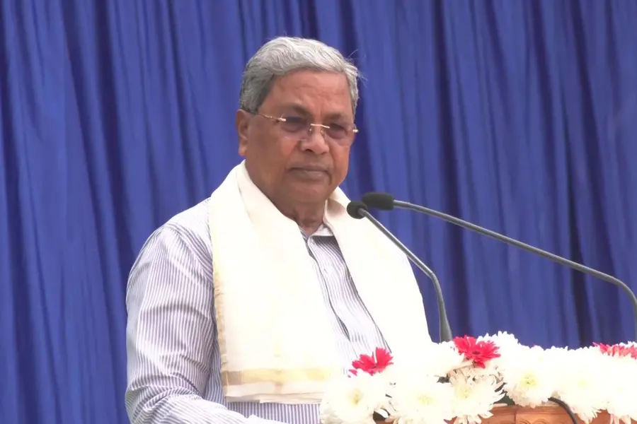 Karnataka Chief Minister Siddaramaiah
